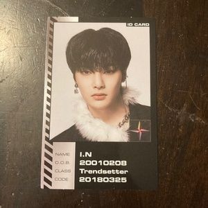 skz jeongin official photocard